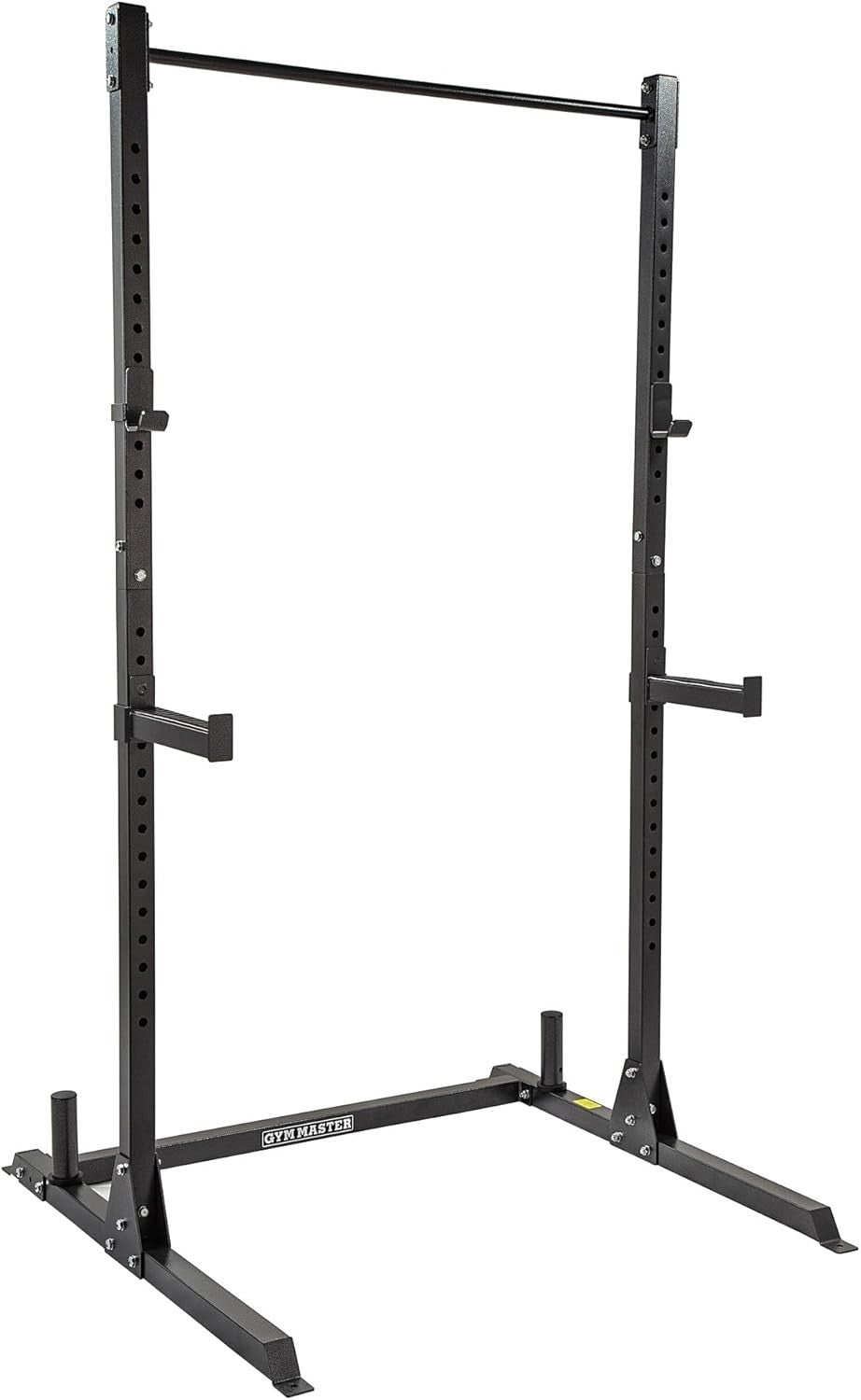 Power Rack Squat Cage Black with Pull Up Bar | Home Gym Strength