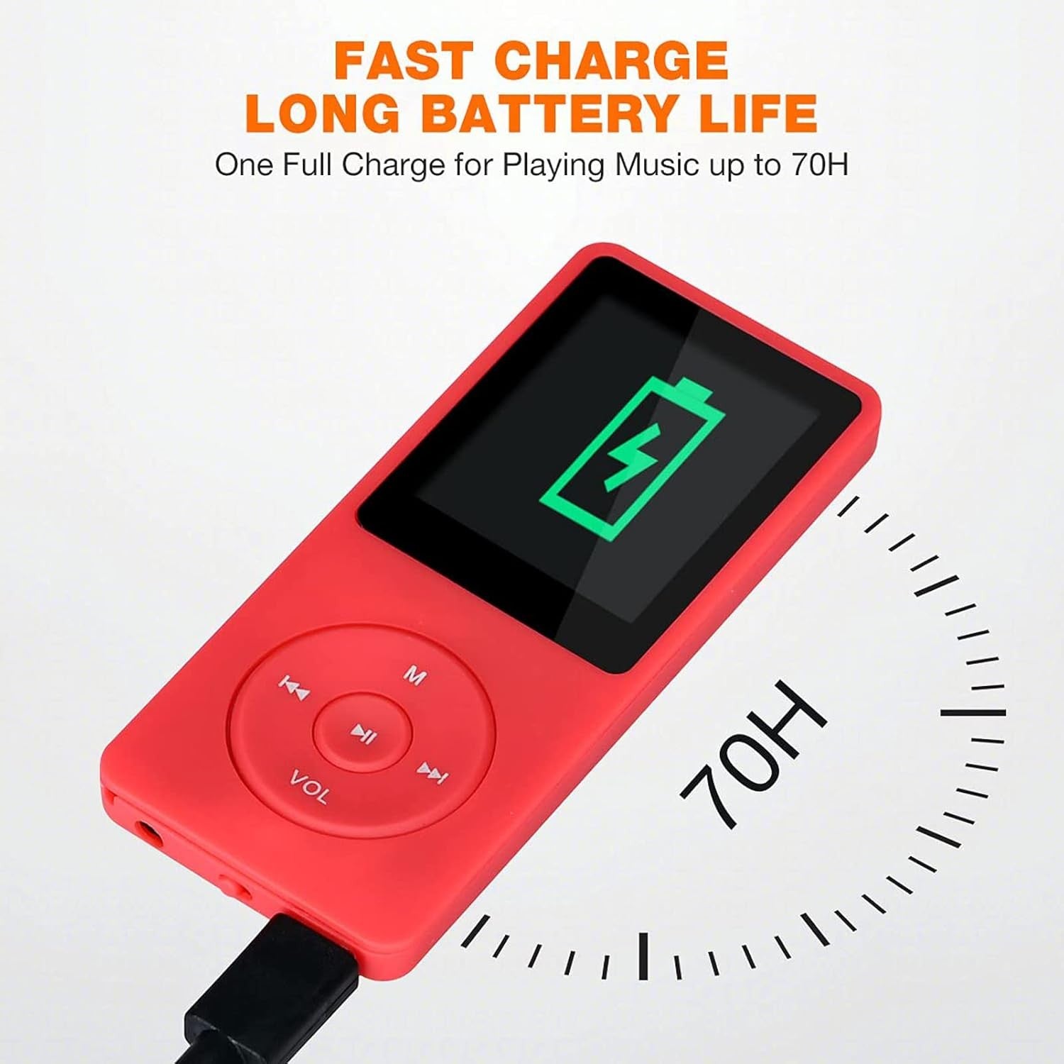 8GB MP3/MP4 Digital Music Player Portable FM Radio Voice Recorder