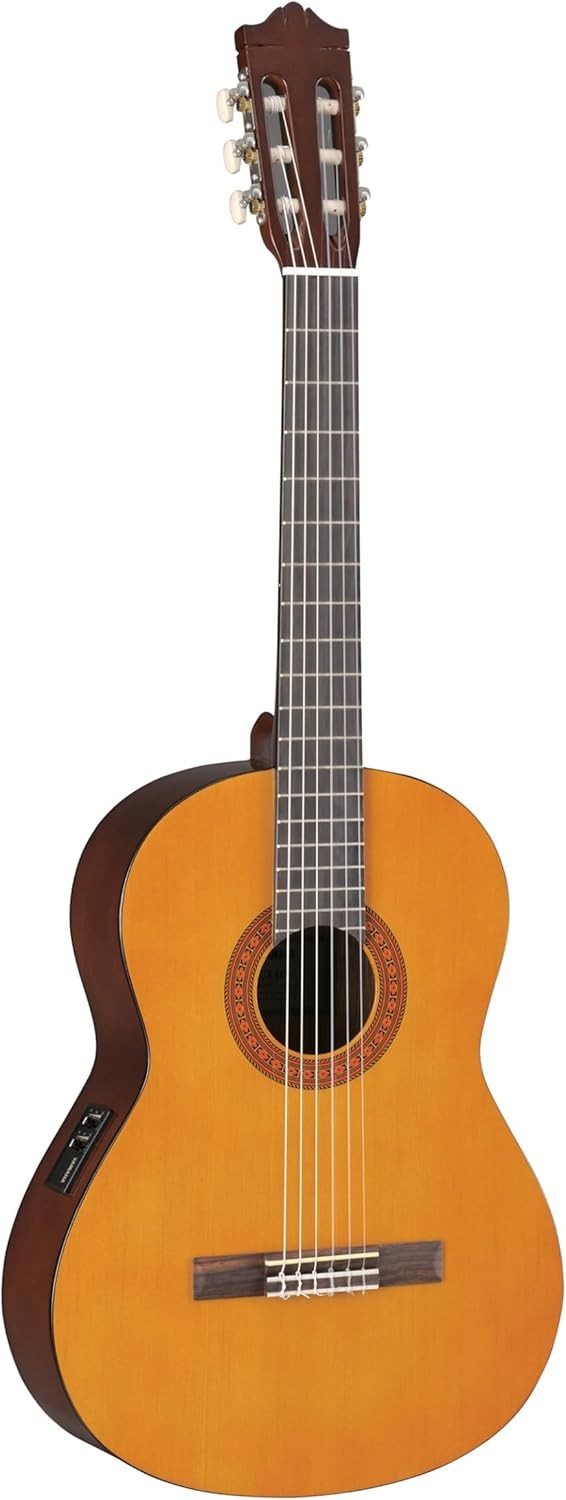 Electro Classical Guitar Built In Pickup Spruce Top Natural