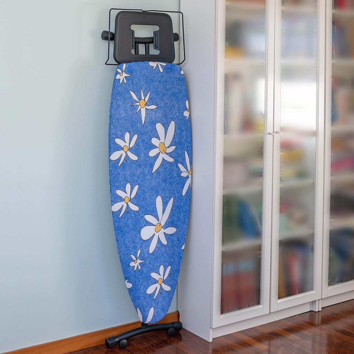 Extra Wide Ironing Board 130x50cm Heavy Duty Adjustable Height Stable