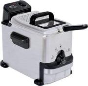 1500W Electric Deep Fat Fryer 2L Easy Oil Filtration Compact Design