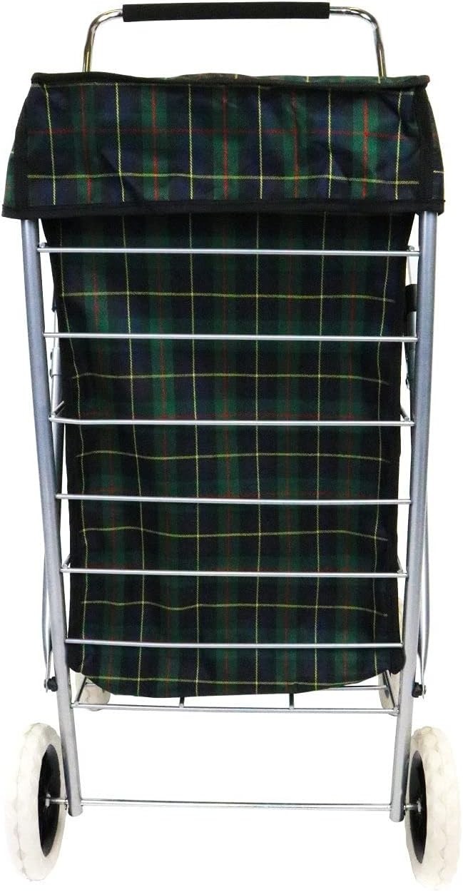 4 Wheel Folding Shopping Trolley Waterproof Bag Market Laundry Cart