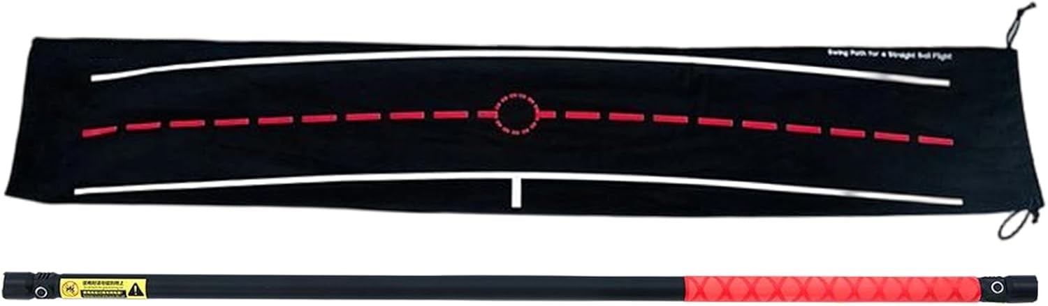 Golf Swing Plane Trainer Mat Alignment Aid Practice Corrector