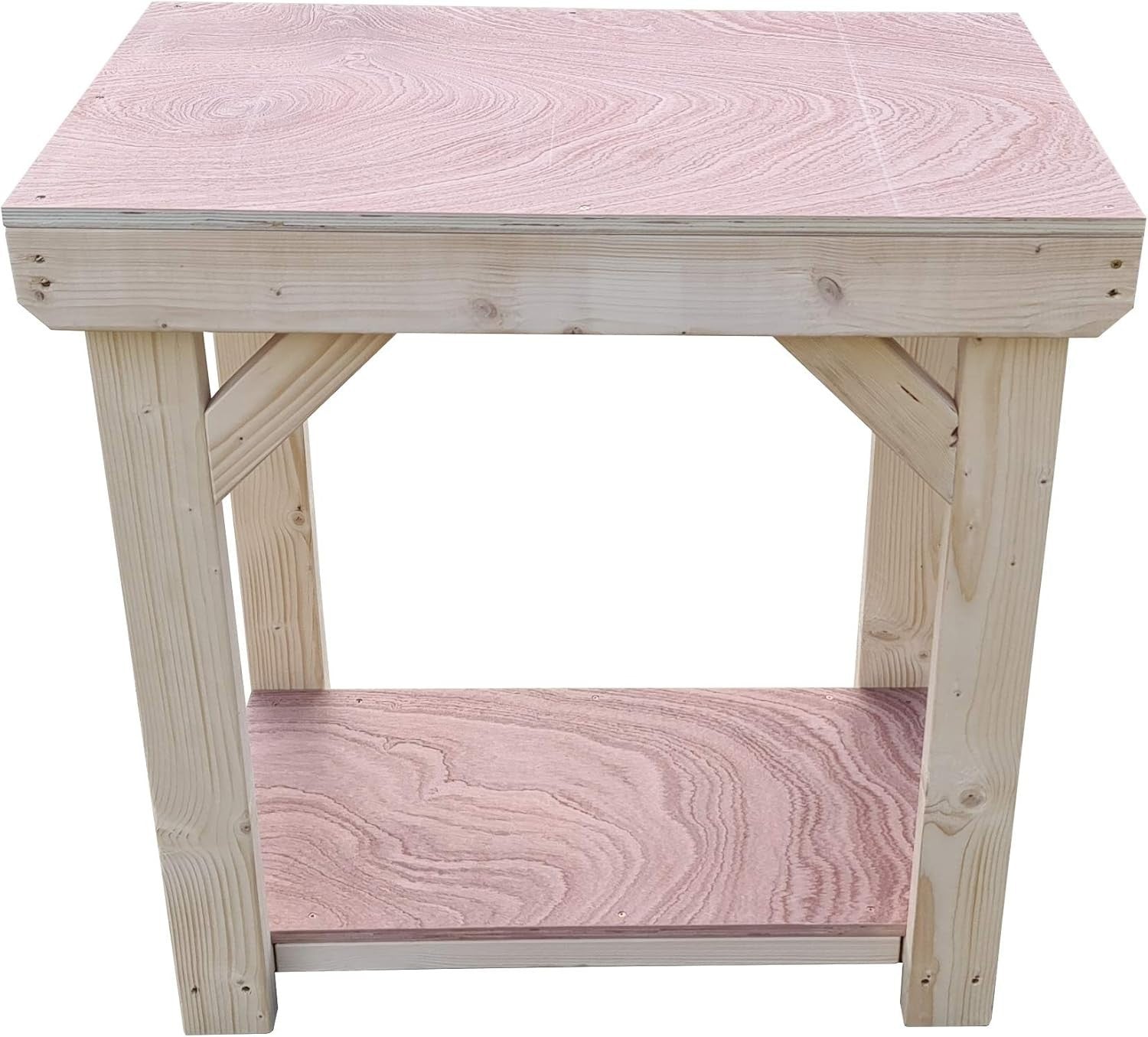 3ft Express Wooden Workbench – Heavy Duty Plywood Top Garage & DIY Table