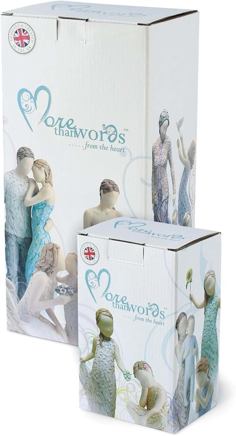 Romantic Couple Figurine Resin Sculpture | Elegant Home Décor Gift for Weddings