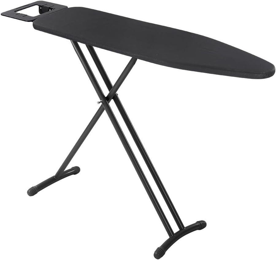 Full Size Ironing Board 131x33cm Adjustable Height Heat Resistant