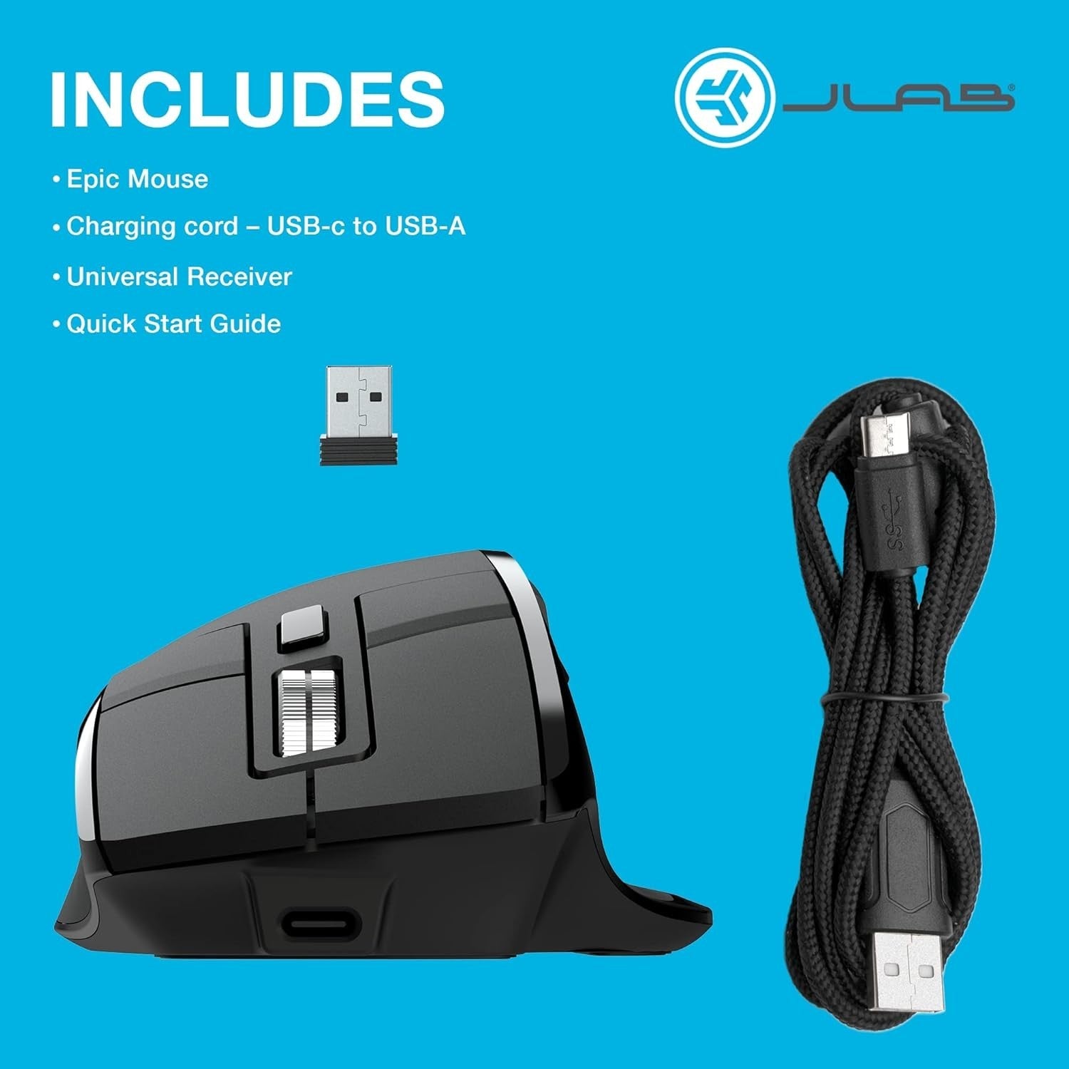 Ergonomic Bluetooth Mouse OLED Display Tri-Mode Wireless Rechargeable