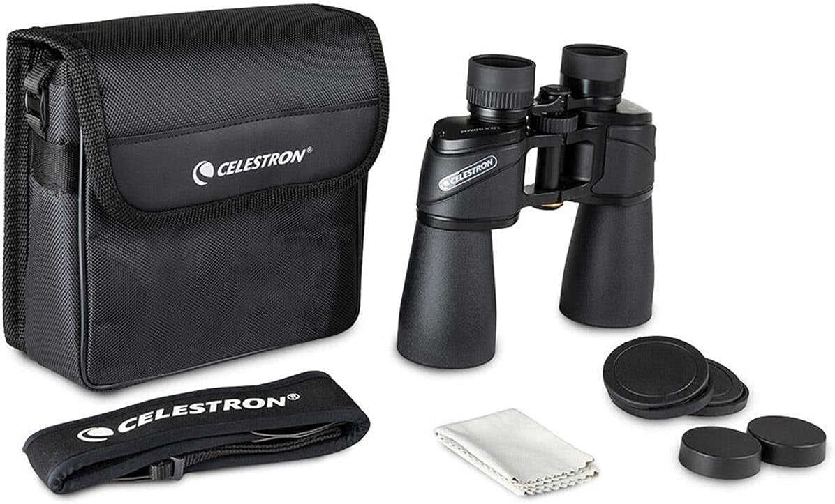 10x50 HD Porro Prism Binoculars Multi-Coated Optics Wide Bright Viewing