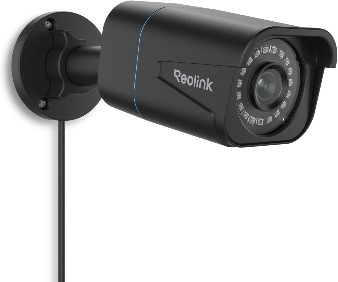 4K PoE Security Camera 8MP AI Human Vehicle Detection 512GB Support