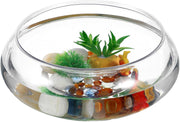 Transparent Desktop Fish Tank Plastic Aquarium Bowl for Goldfish