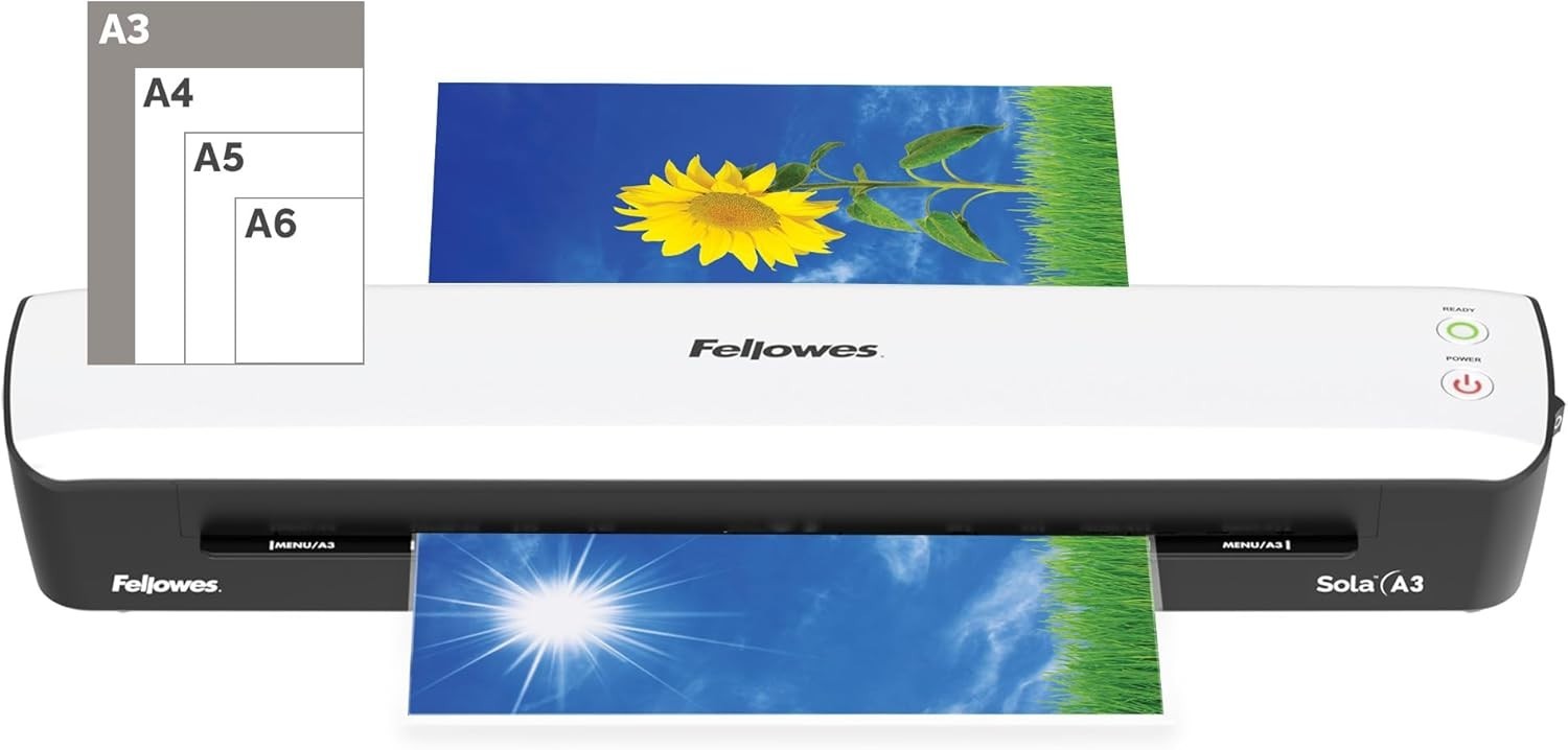 A3 Laminator Machine Jam Free Auto Shut Off Fast Warm Up 80–125 Mic