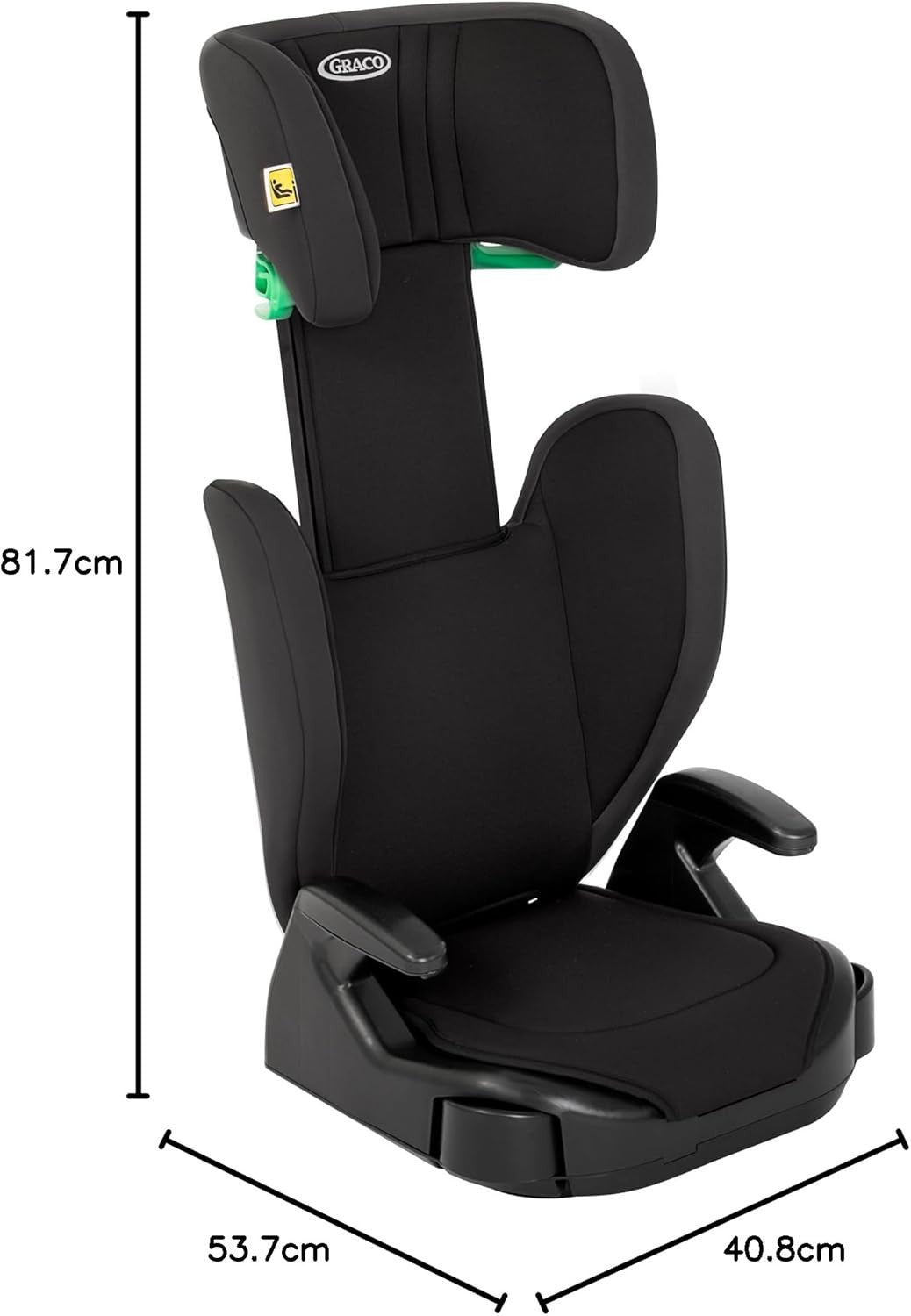 i-Size R129 High Back Booster Car Seat 100–150cm Adjustable Headrest