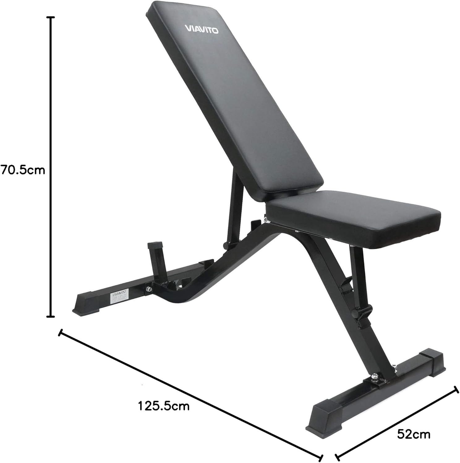 Adjustable FID Weight Bench Incline Decline Flat Steel Home Gym
