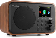 Portable DAB+/WiFi Internet Radio with Bluetooth, FM & Dual Alarm