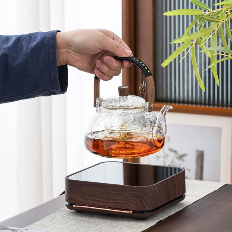 950ml Japanese Style Glass Teapot with Infuser Stovetop Safe Tea Pot