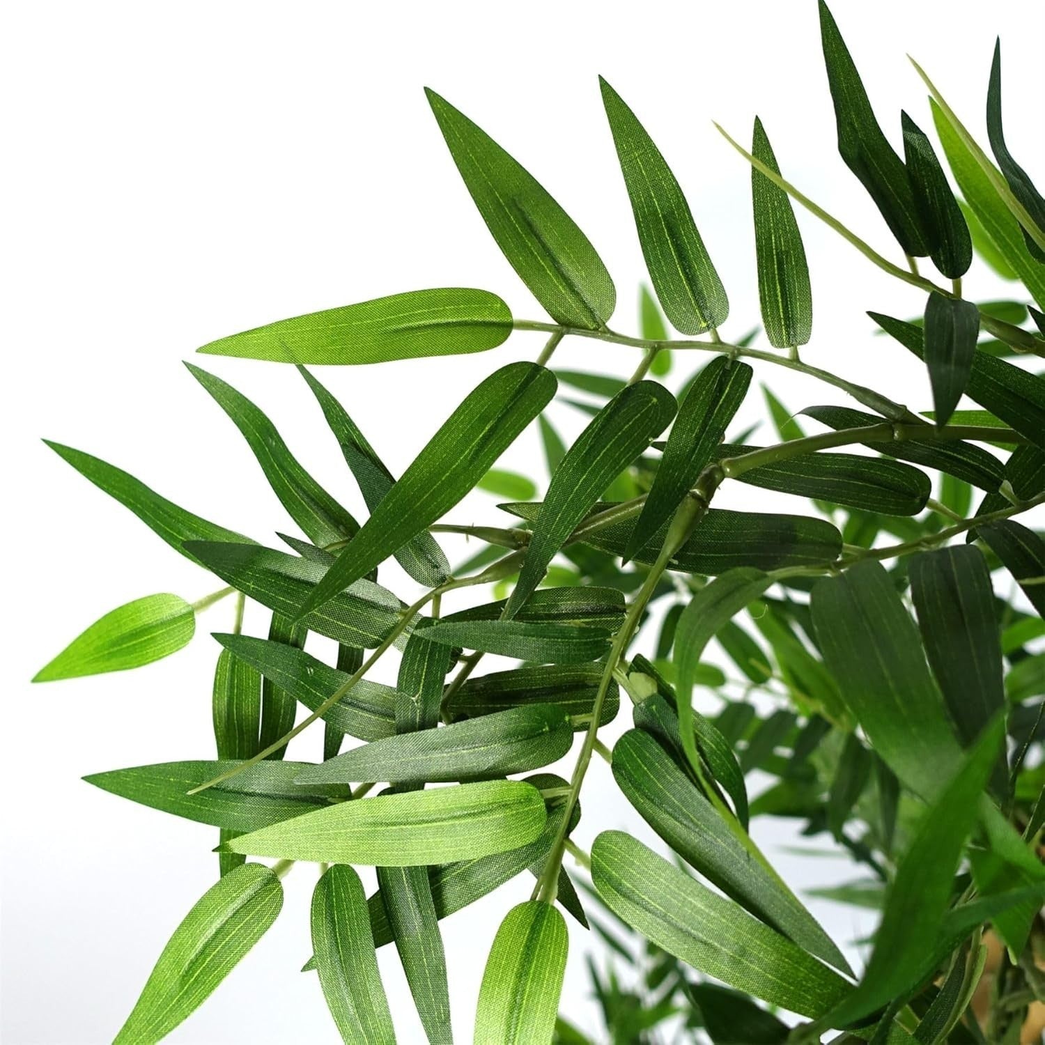 150cm Artificial Oriental Bamboo Tree with Weighted Pot Lifelike Indoor Decor