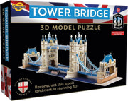 3D Tower Bridge Puzzle Model Kit – No Glue, Fun Build for Kids & Adults