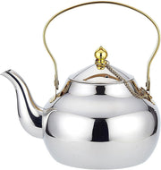 Stainless Steel Teapot 1.2L Tea Pot Infuser Induction Stovetop