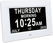 Large Dementia Clock Big Display Day Date Time Digital Auto Dim Elderly