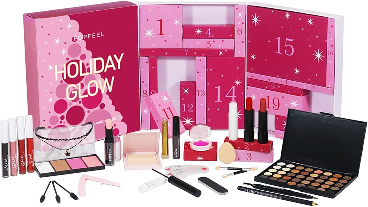 Makeup Advent Calendar 2025 24 Day Christmas Beauty Gift Set