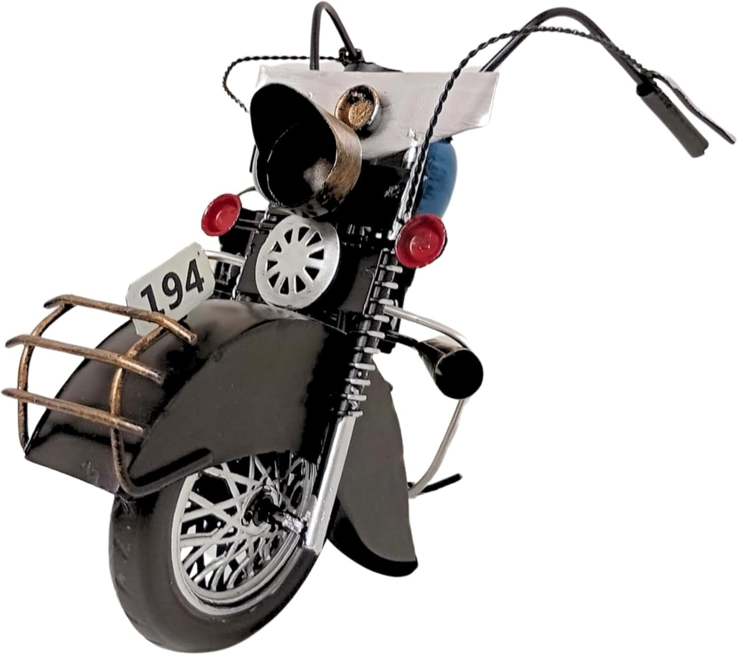 Vintage Motorcycle Model with Authentic Details & Classic Display Gift