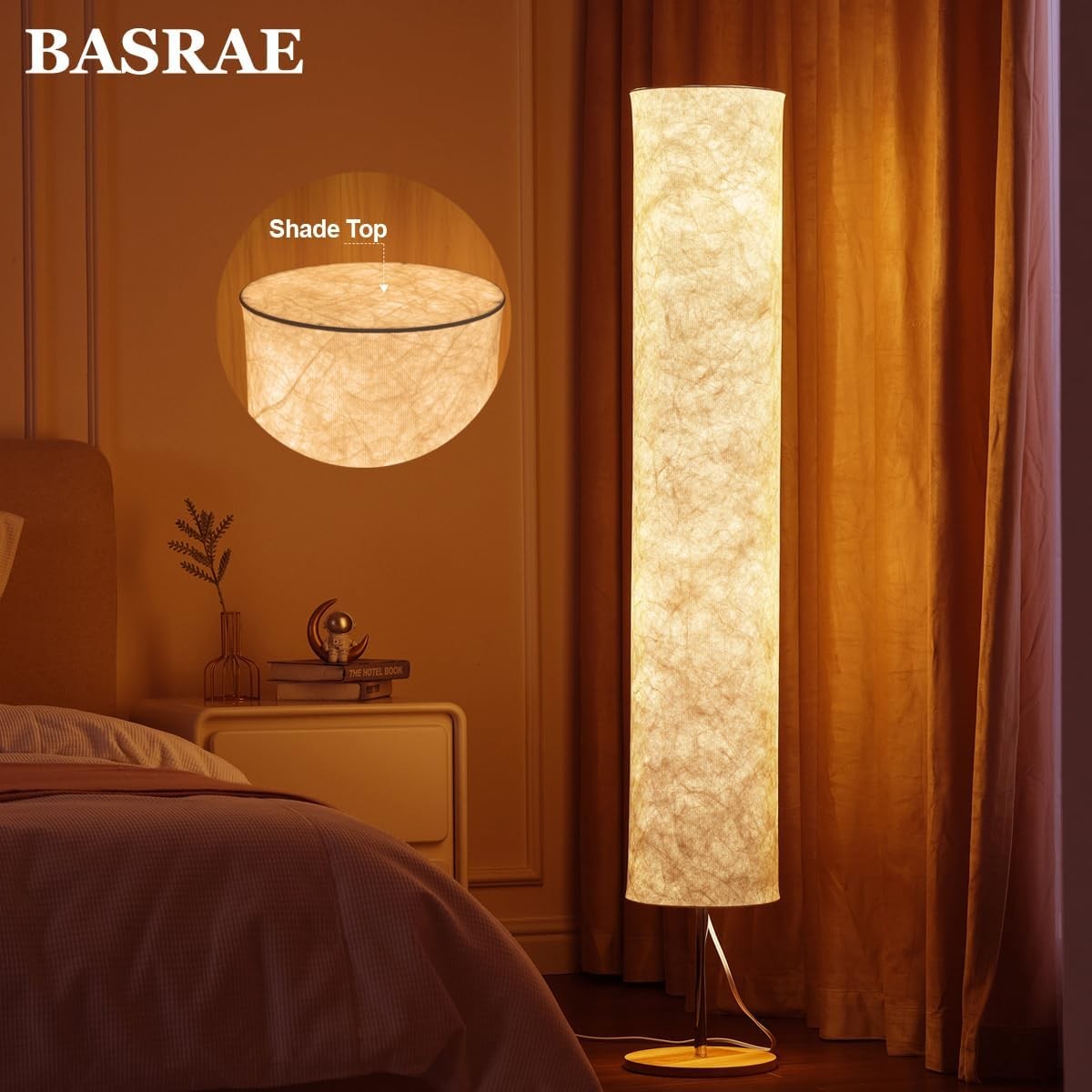 LED Floor Lamp Remote Dimmable 3 Colour Soft Standing Corner Light