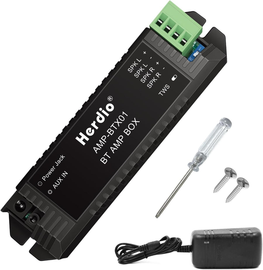Bluetooth 2.0 Stereo Amplifier Receiver for Passive Speakers AUX