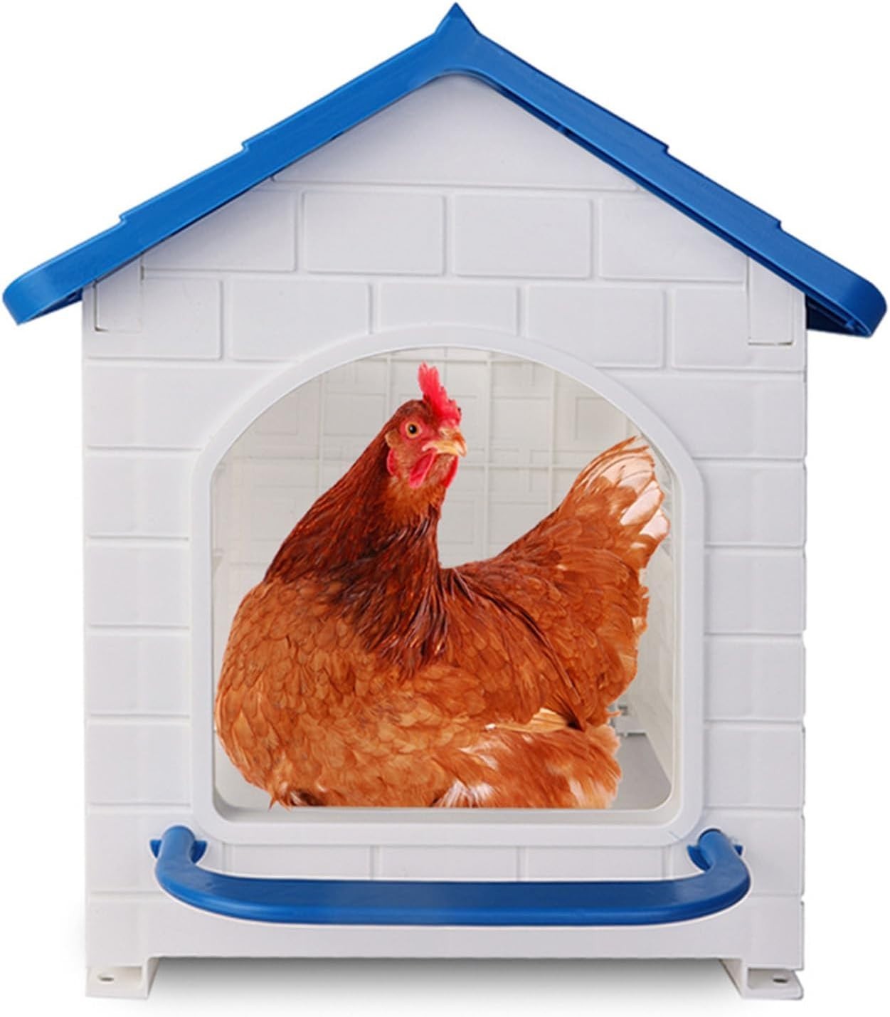 Chicken Nesting Box ABS Single Compartment 44x36.5x40cm Easy Clean