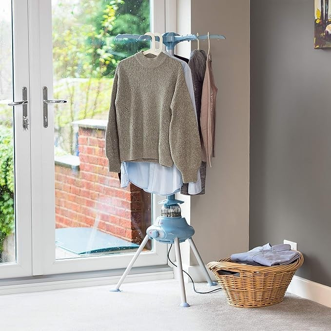 Portable Electric Clothes Dryer 1000W Indoor Heated Airer Fast Drying