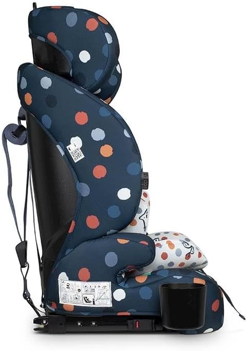 i-Size ISOFIX Child Car Seat 76–150cm Adjustable Headrest Side Impact