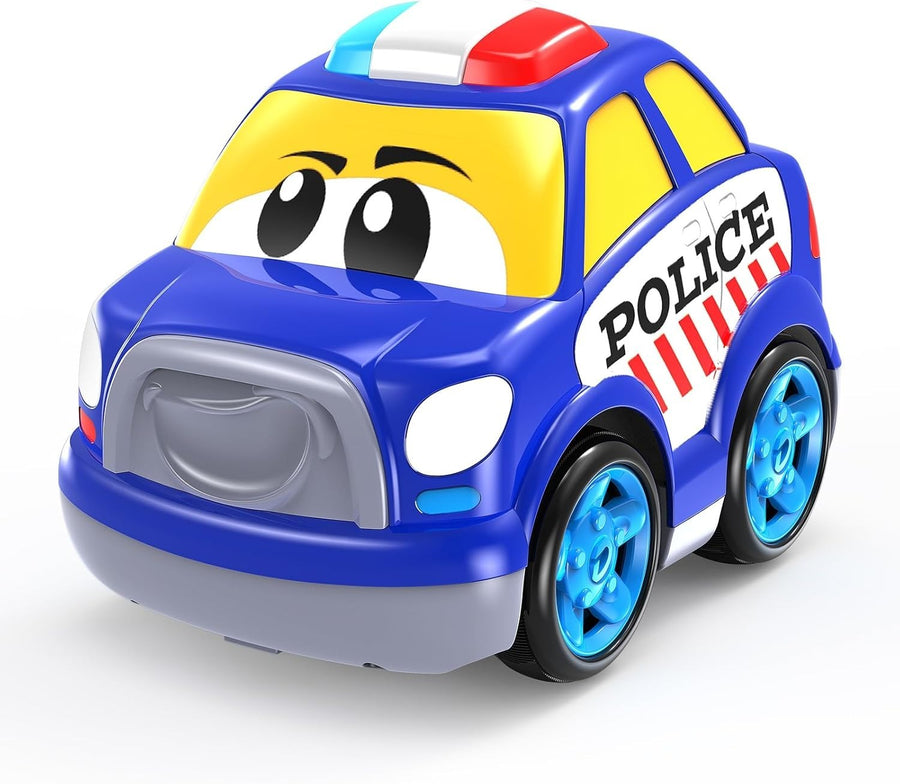 Police Car Toy for 1-3 Year Old Boys – RC Car with Lights & Music