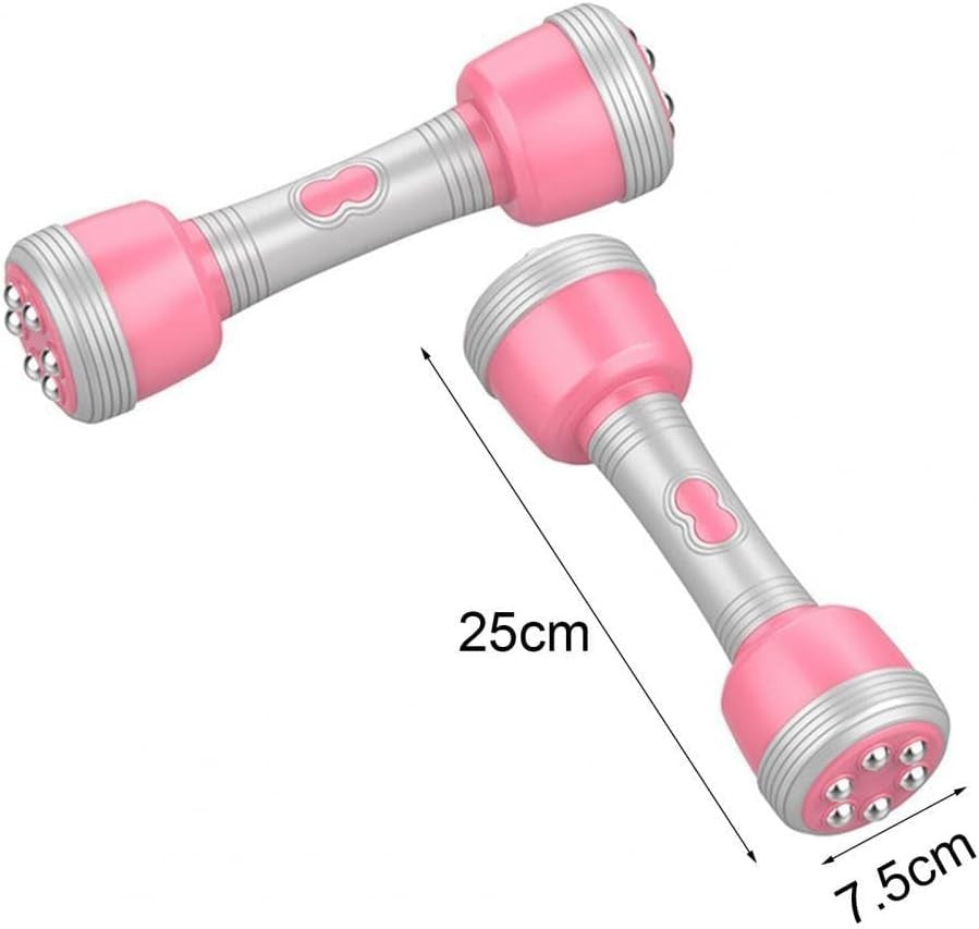 Adjustable Dumbbell Pair 4kg Solid Iron Home Fitness Hand Weights
