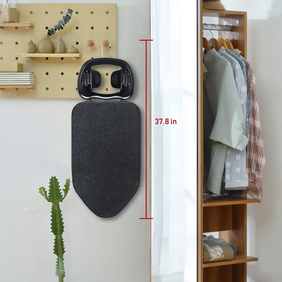 Tabletop Ironing Board 36x64cm Foldable Padded with Iron Rest