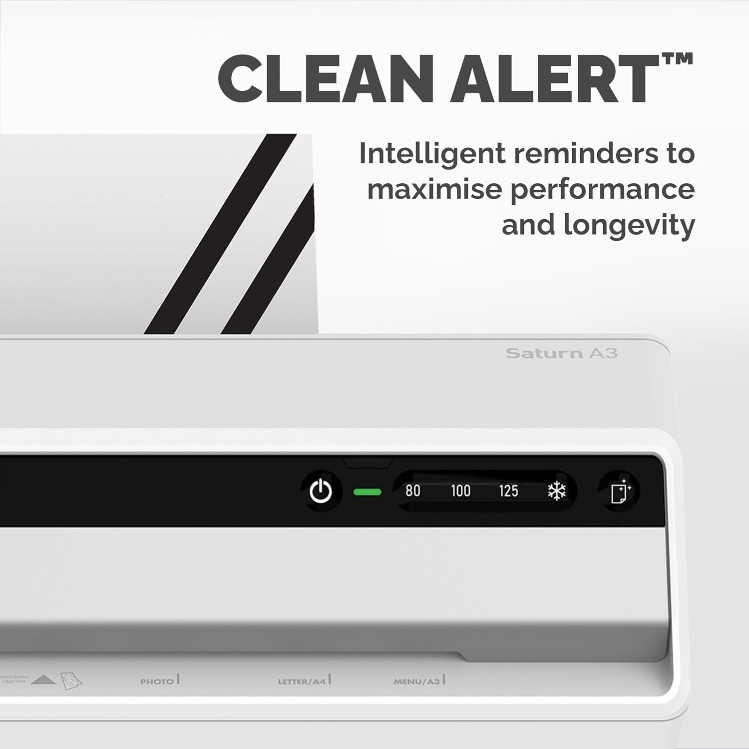 A3 Laminator 60s Warm Up InstaHeat Jam Free Auto Shut Off + 10 Sheets