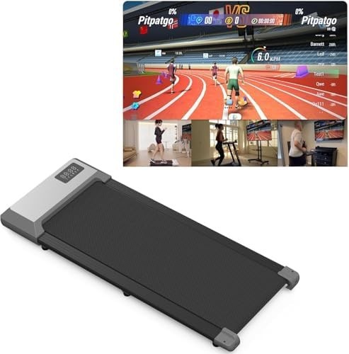 Smart Under Desk Walking Pad 2.5HP App Control Quiet Foldable Treadmill 136kg