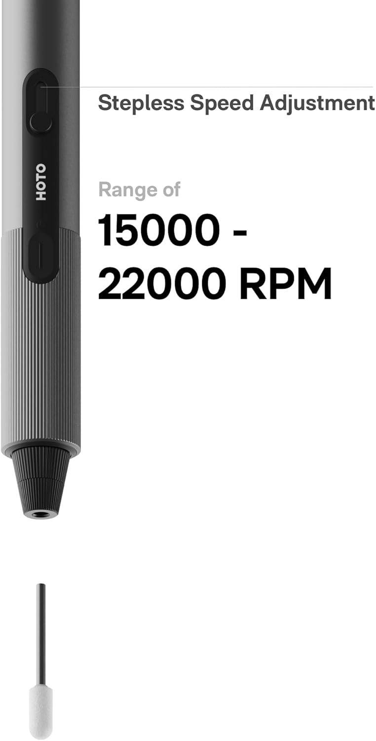 Cordless Rotary Tool Engraving Pen 22000RPM Mini Drill 38pc DIY Kit