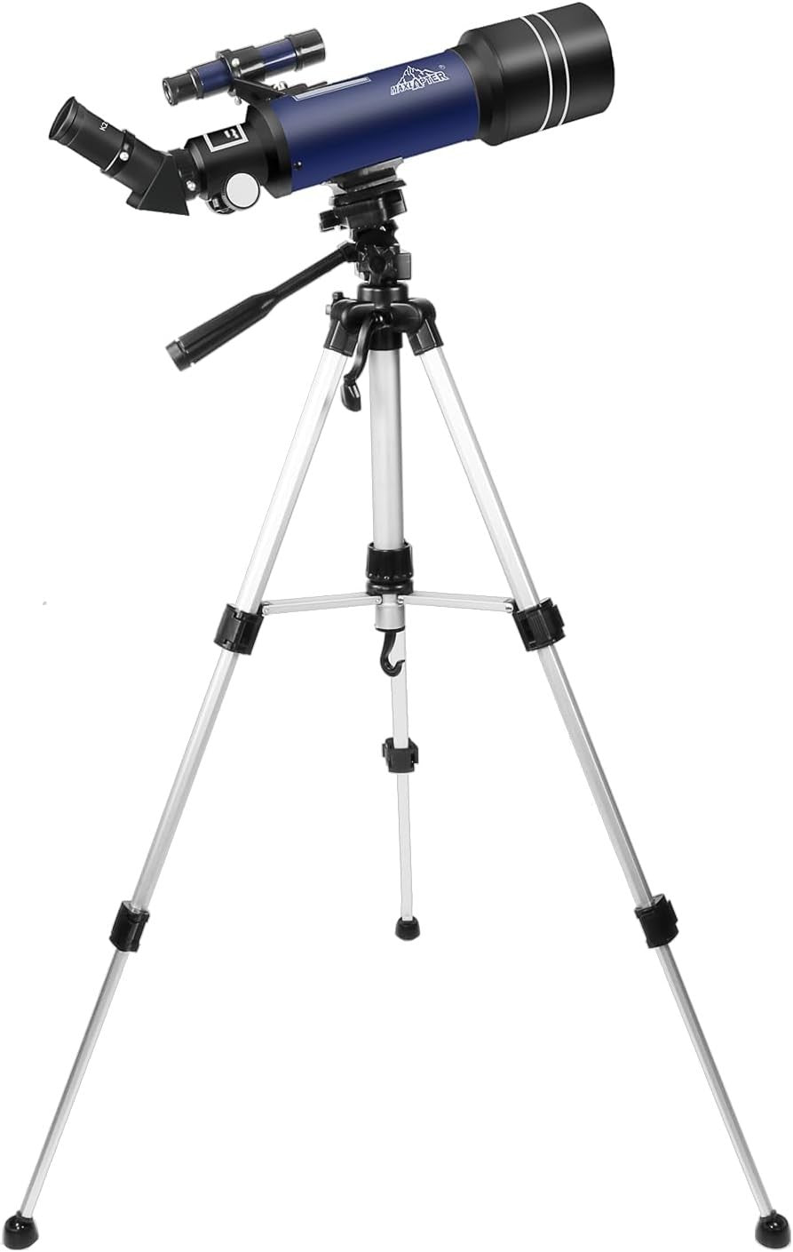 70/400mm Astronomy Telescope 16–201X High Power with Tripod & Phone Adapter