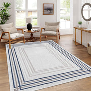 Large Washable Area Rug Anti Slip Soft Pile Living Room Bedroom 160x230cm