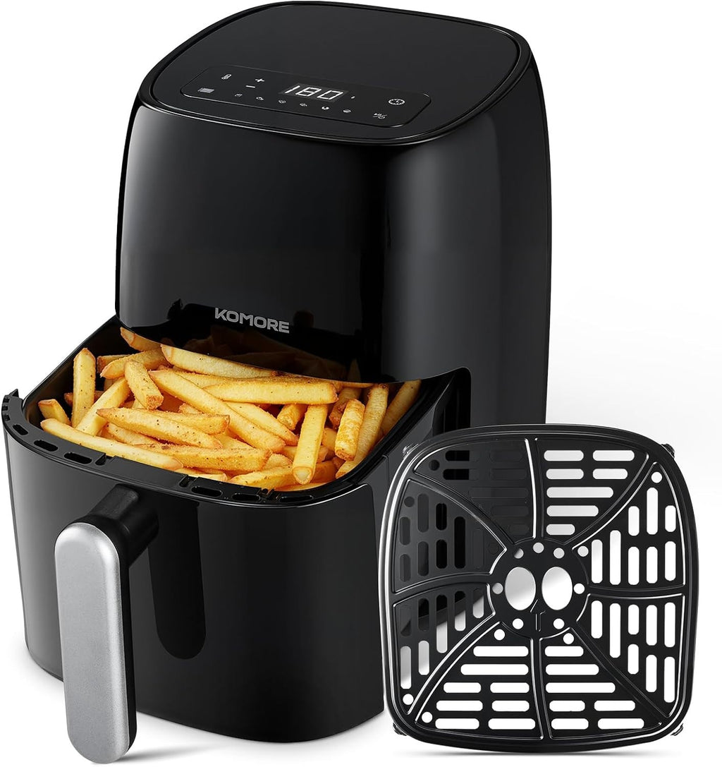 Digital Air Fryer 4.2L | 6-in-1 Presets, RapidAir, 1500W, Low-Oil, Touch Screen