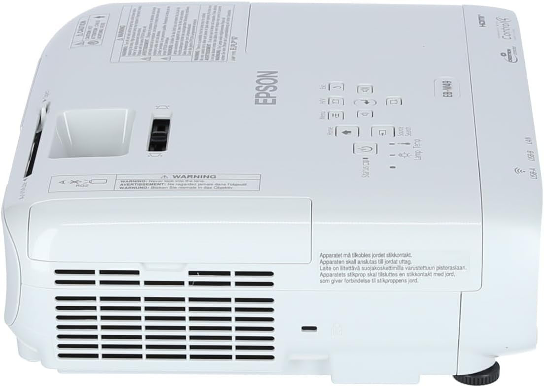 3800 Lumens WXGA Projector 3LCD HDMI USB WiFi Office Home Cinema