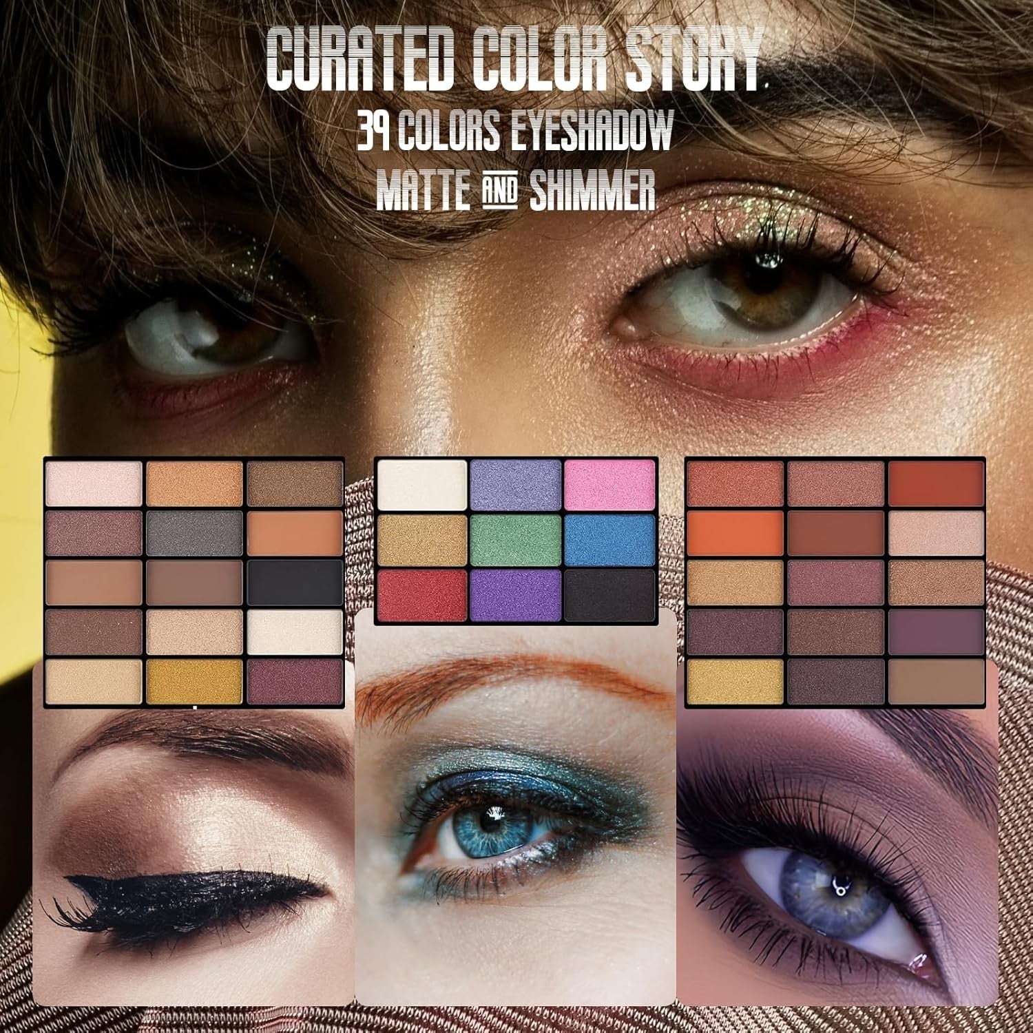 All In One Makeup Kit 39 Colour Palette Carry Case Gift Set