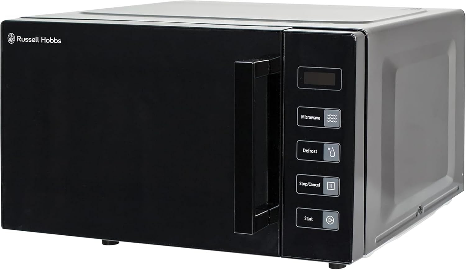23L 800W Flatbed Digital Microwave Oven Timer Defrost Kitchen
