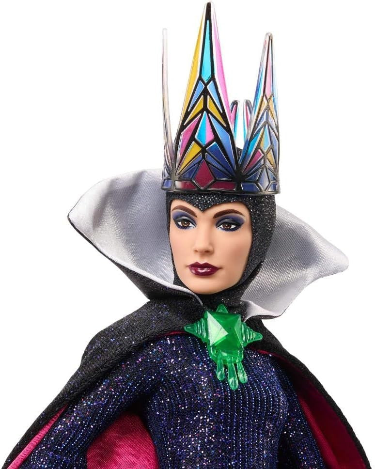 Collector Villain Fashion Doll Sparkling Gown Crown Scepter Accessories