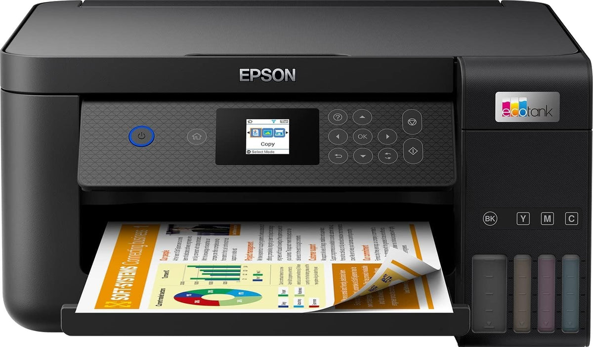 A4 Wi-Fi Duplex All-in-One Ink Tank Printer Black – High-Speed Printing