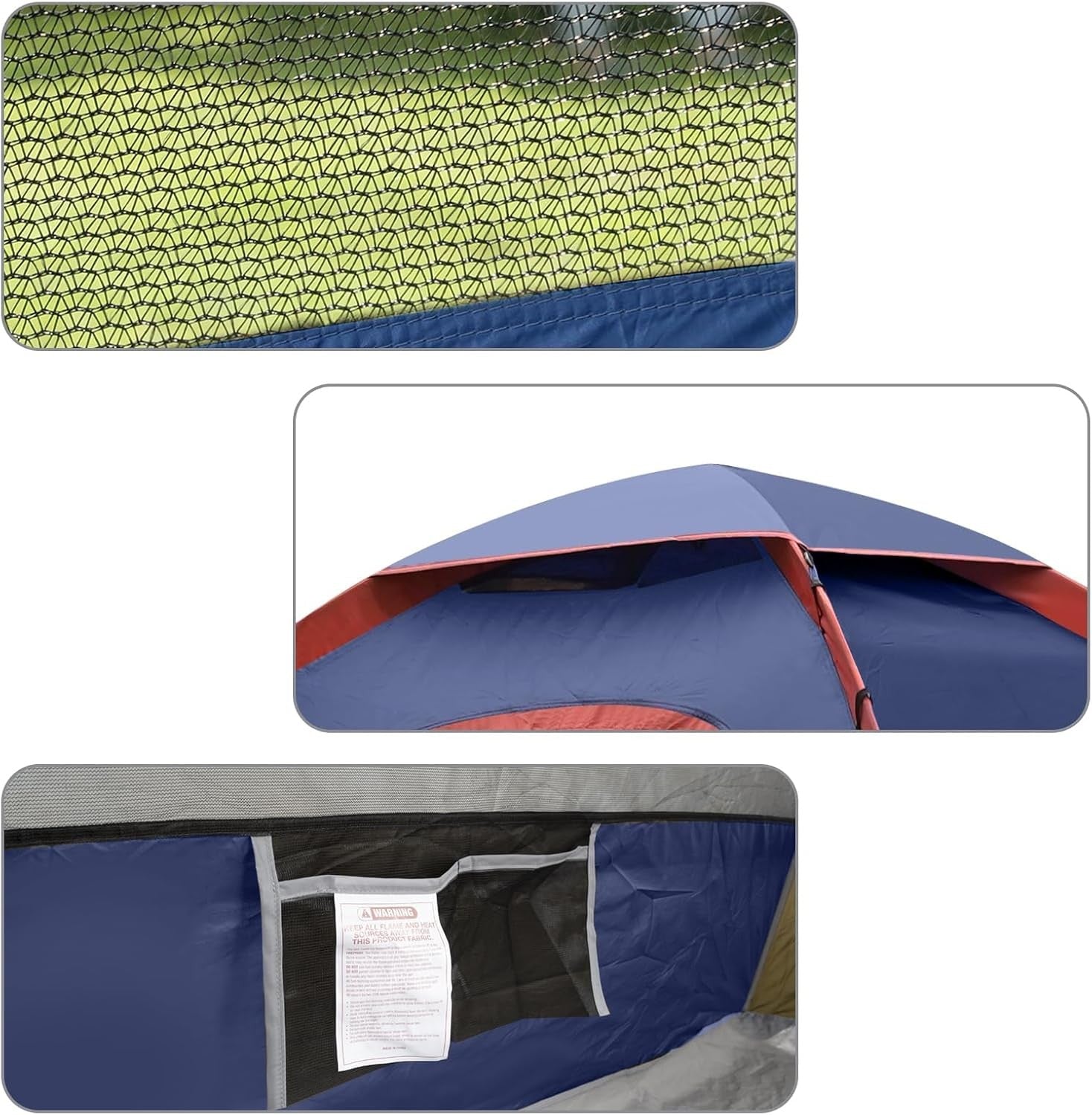 2 Man Pop Up Camping Tent Waterproof Automatic