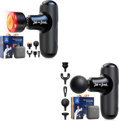 Heated Deep Tissue Massage Gun Infrared Therapy Powerful Muscle Recovery Kit