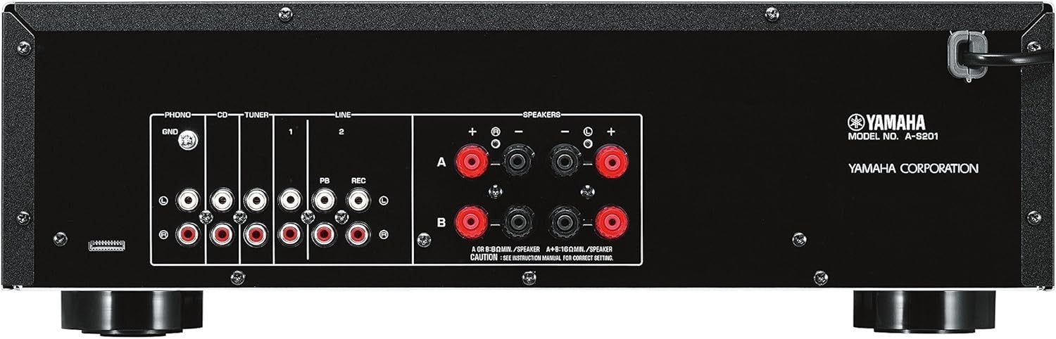A-S201 Stereo Amplifier 5.1 Channel RCA HDMI USB Optical Silver