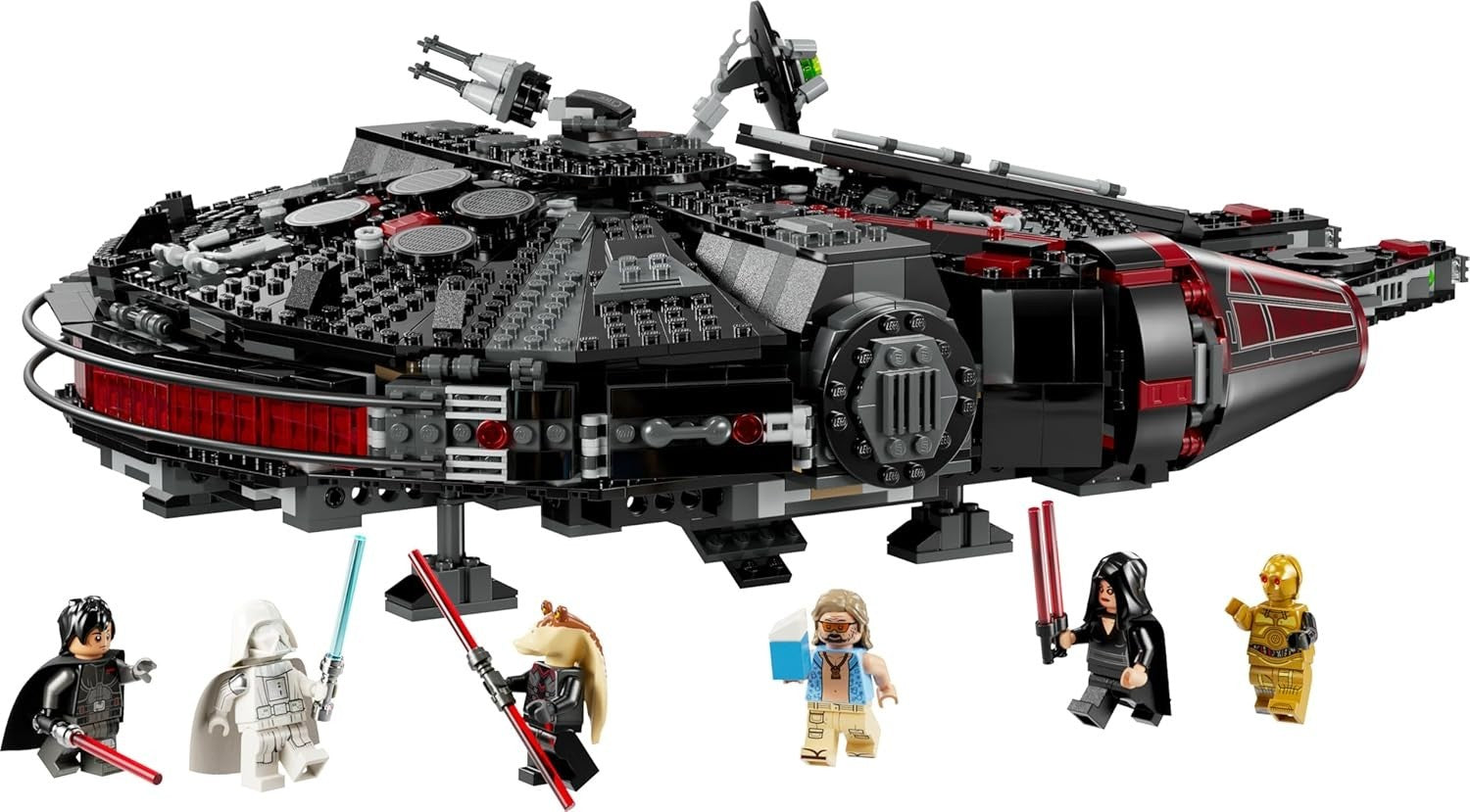 Star Wars The Dark Falcon 1579pcs Starship Building Set w Minifigs