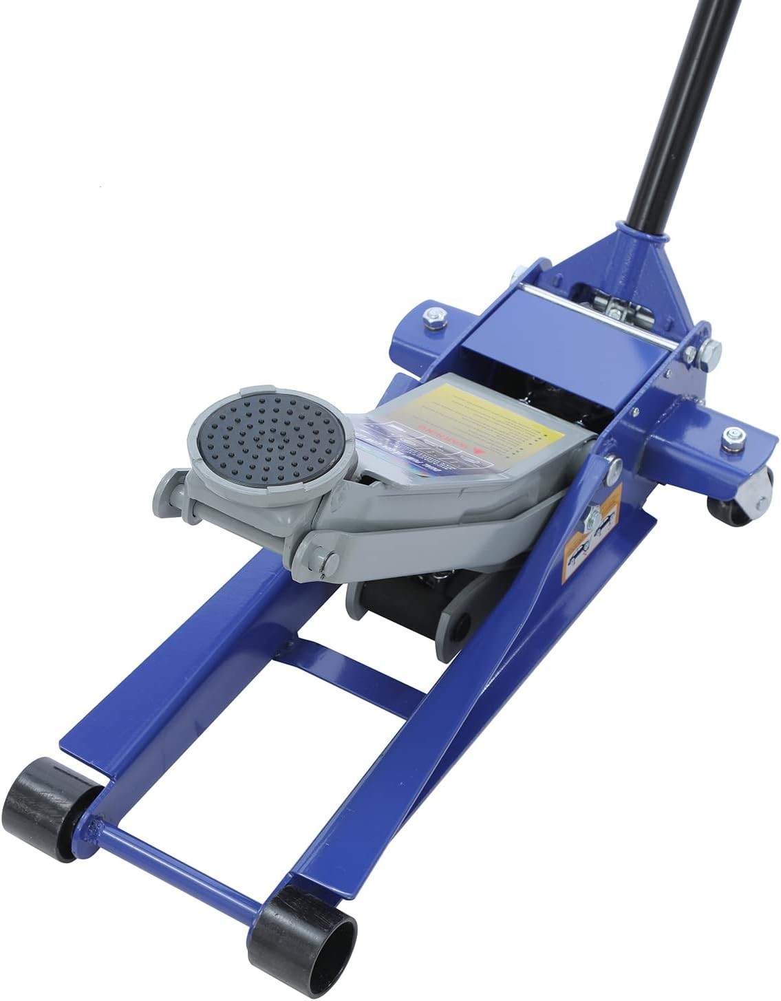 3 Ton Low Profile Hydraulic Floor Jack 75–505mm Twin Piston Quick Lift Steel