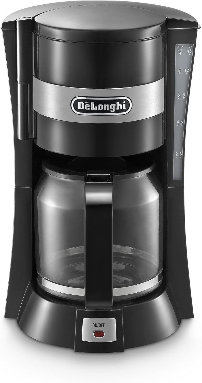 Filter Coffee Maker 1.25L | Anti-Drip | Auto Shut-Off | Easy Clean | Hotplate